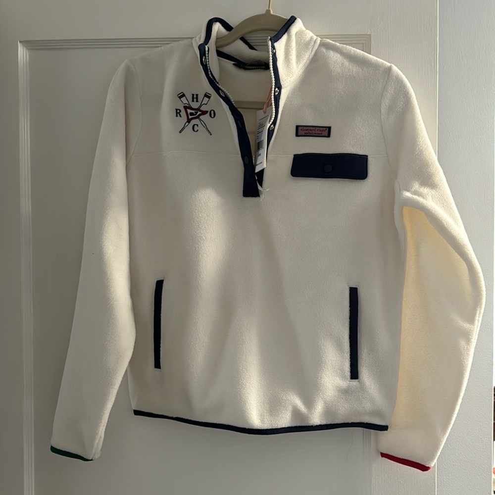 Vineyard Vines Head of the Charles Regatta quarter zip.